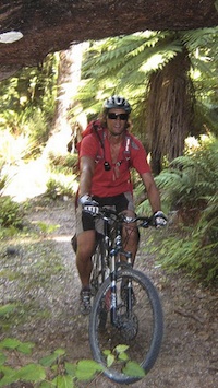 Simon on the Moerangi Track